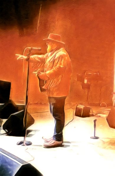 Pointing out to crowd at Nordic Taphouse Monticello Minnesota